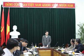 Ban Tuyên giáo Đảng uỷ Bộ Nội vụ tổ chức Hội nghị tổng kết công tác tuyên giáo năm 2009 và triển khai kế hoạch công tác tuyên giáo năm 2010